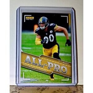 T.J. Watt 2020 Panini All-Pro NFL #12 Football Card 1/241 Pittsburgh Steelers
